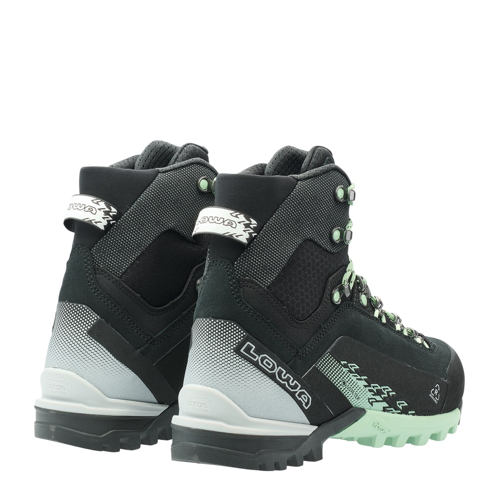 LOWA Cervino GTX MID WS product view 3 — black/smoke green