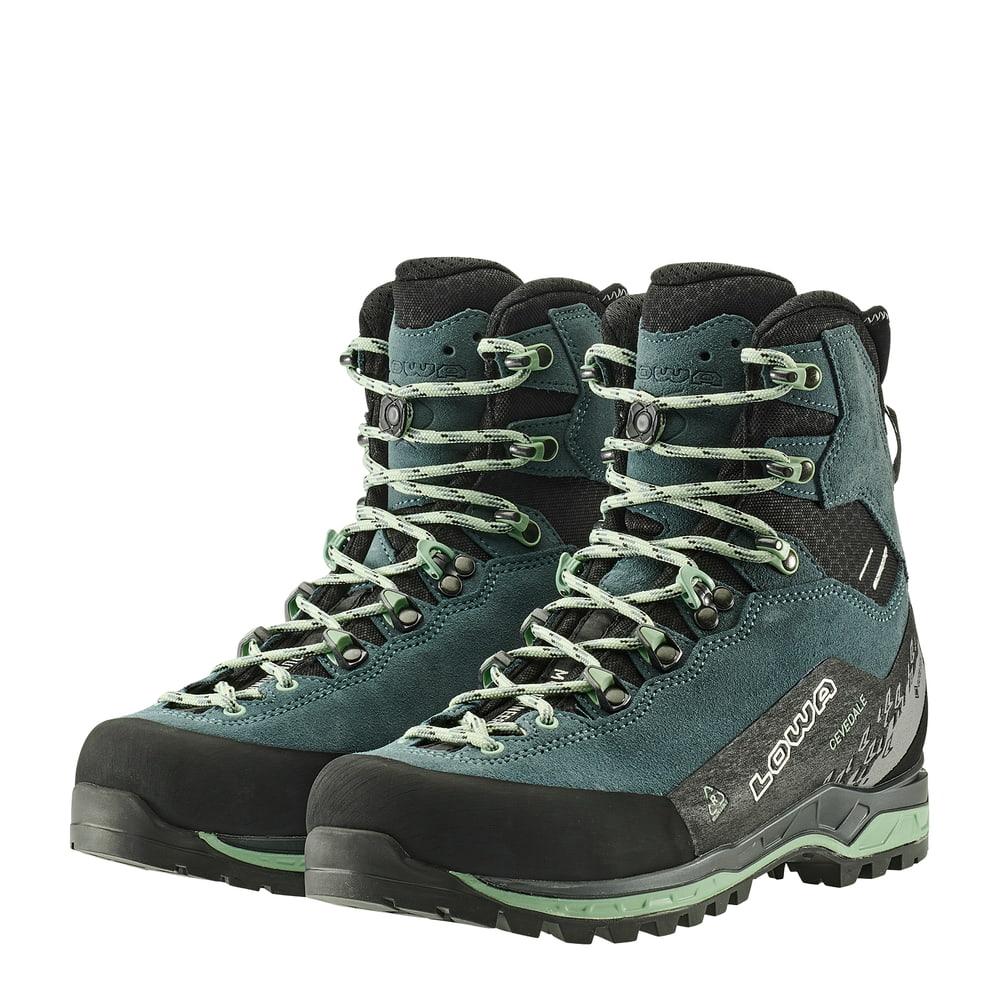LOWA Cevedale Pro GTX MID WS product view 2 — dark petrol
