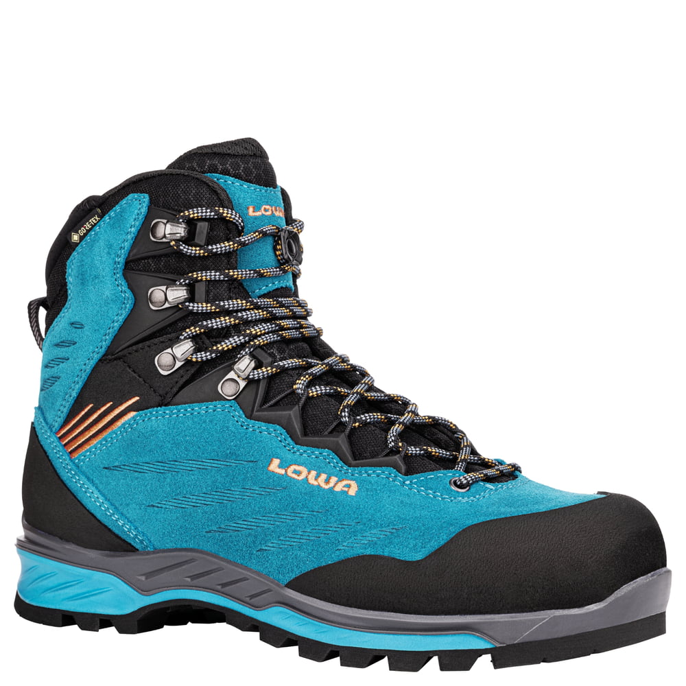 LOWA Cadin Ii GTX MID WS product view 2 — turquoise/mandarin