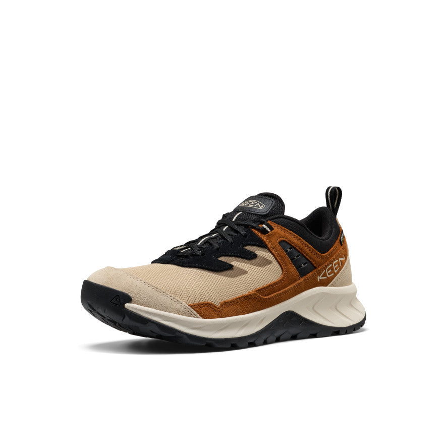 KEEN Hightrail Waterproof Hiking Shoe Men product view 3 — Safari/Roasted Pecan