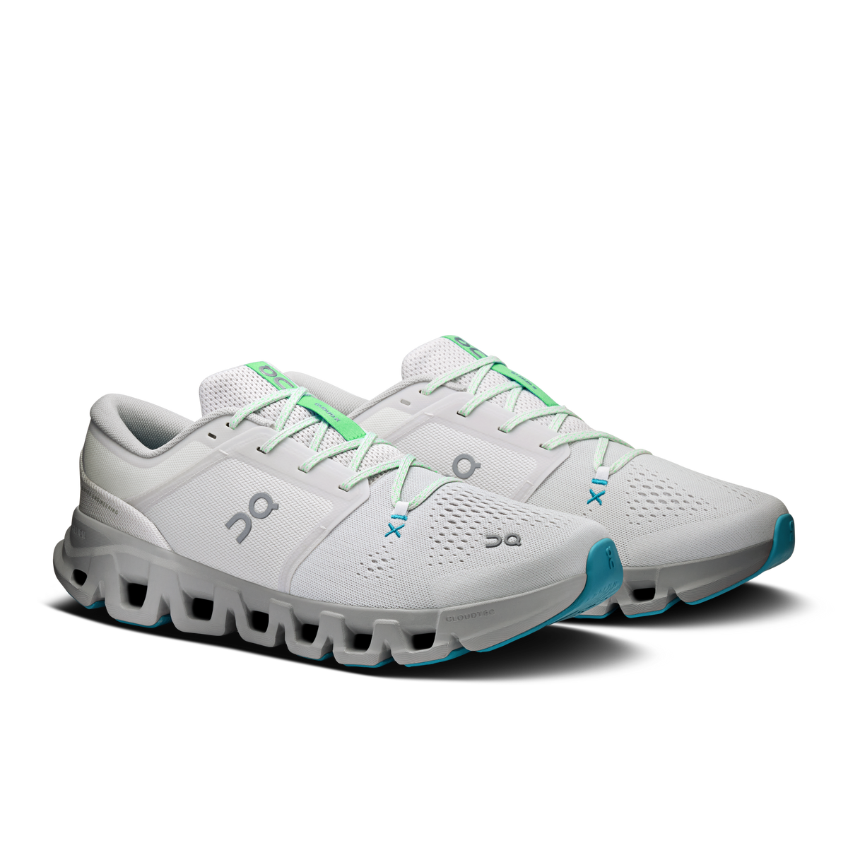 On Cloud X 5 Men product view 6 — Frost | Alloy