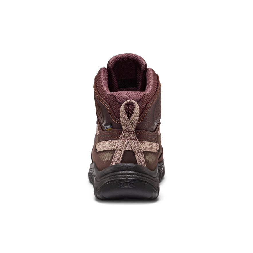 KEEN Targhee IV Waterproof Hiking Boot Women product view 5 — Tumbled Chocolate