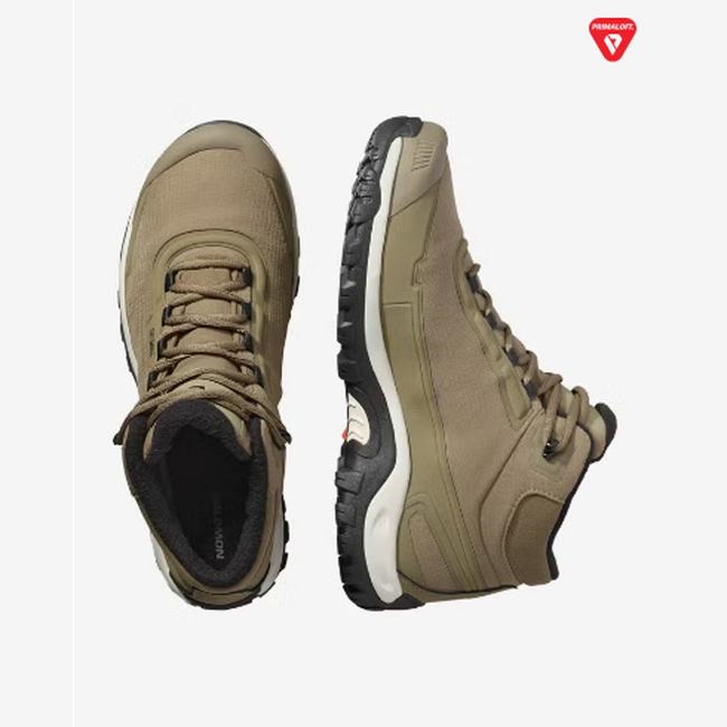 Salomon Shelter Waterproof Men - top or pair view - Brown