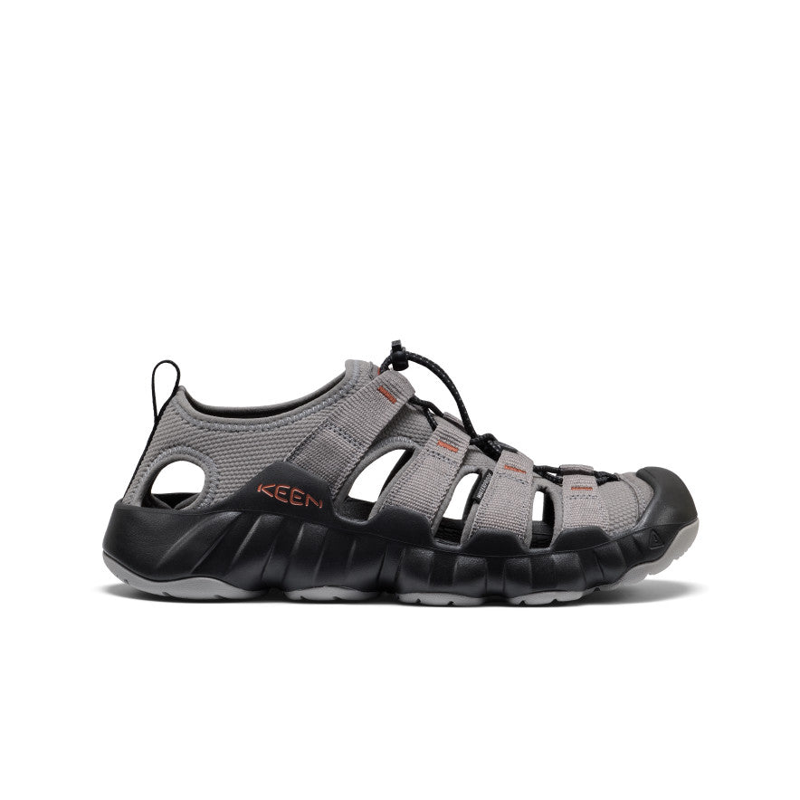 KEEN Hyperport H2 Sandal Men product view 1 — Steel Grey/Burnt Brick