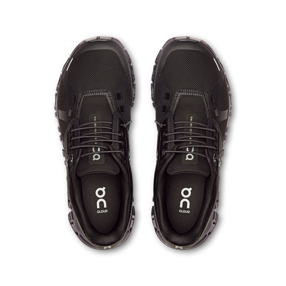On Cloud 6 Women product view 2 — Black | Black