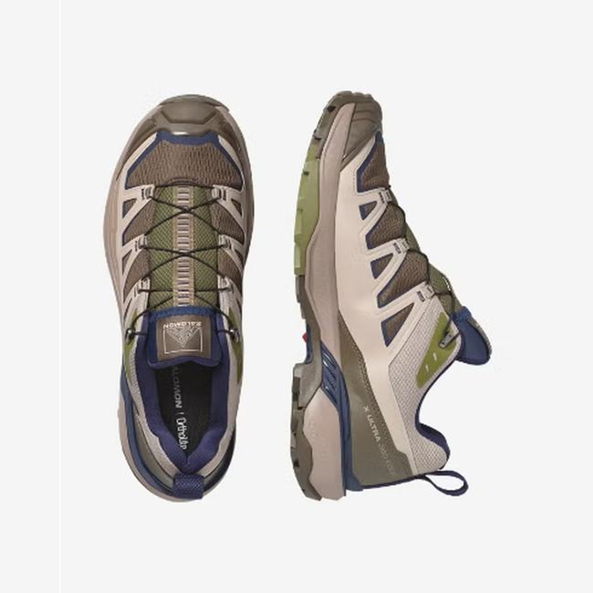 Salomon X Ultra 360 Edge GORE-TEX Men - top or pair view - Tan