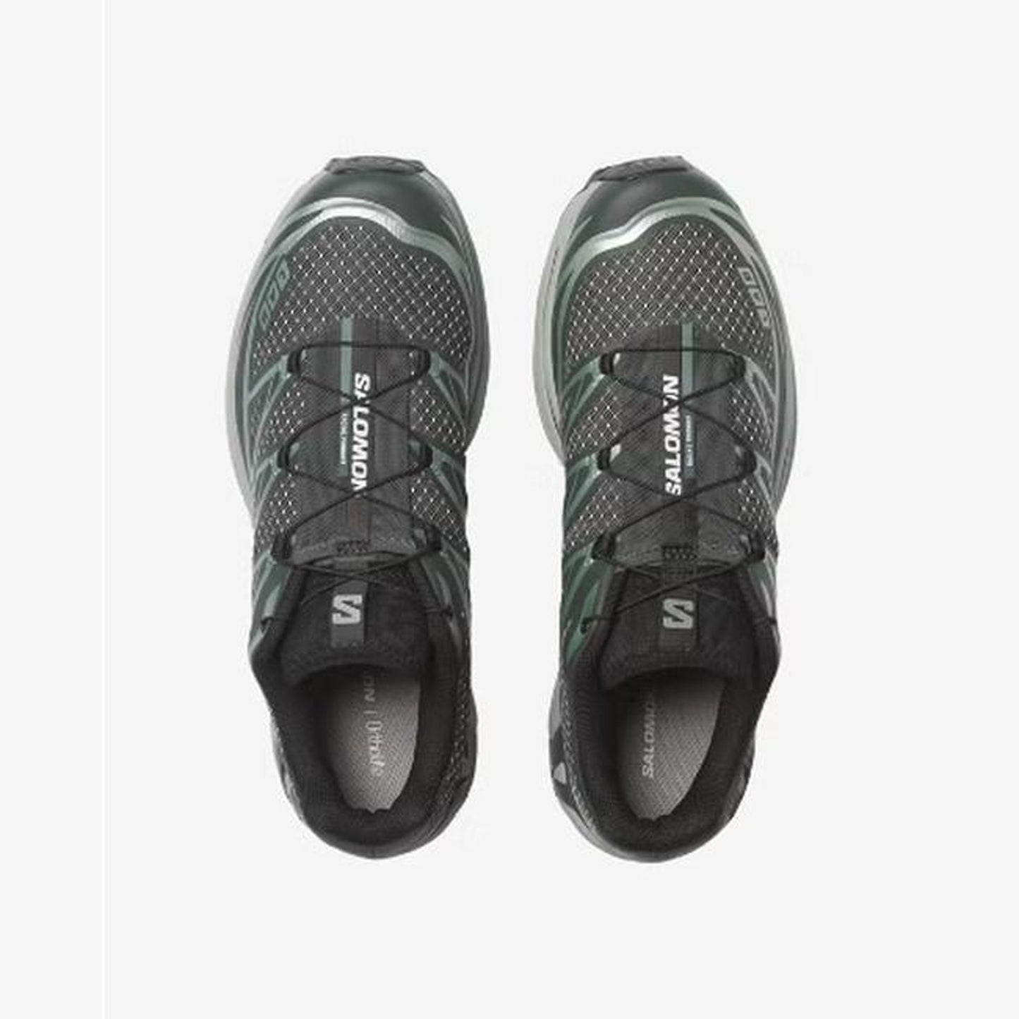 Salomon XT-6 Steel Streets - top or pair view - Teal