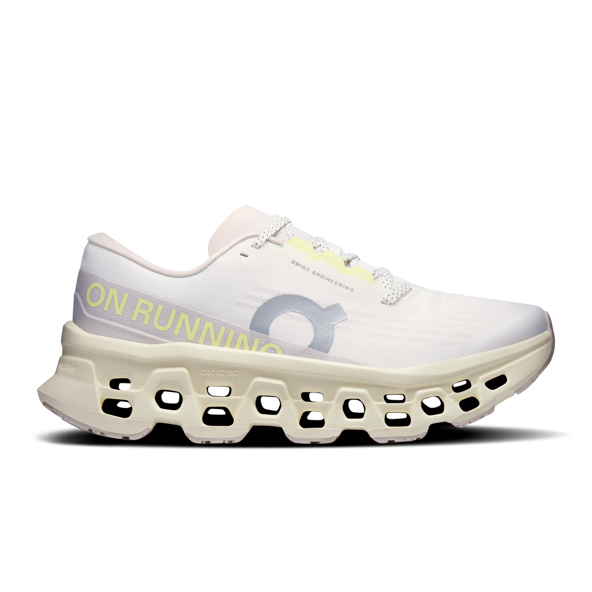 On Cloudmonster 3 Women product view 1 — Ivory | Seedling