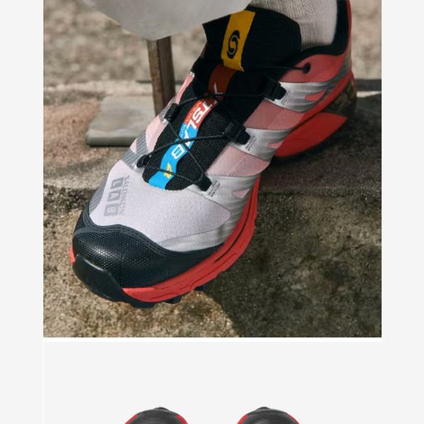 Salomon XT-4 OG - top or pair view - Red