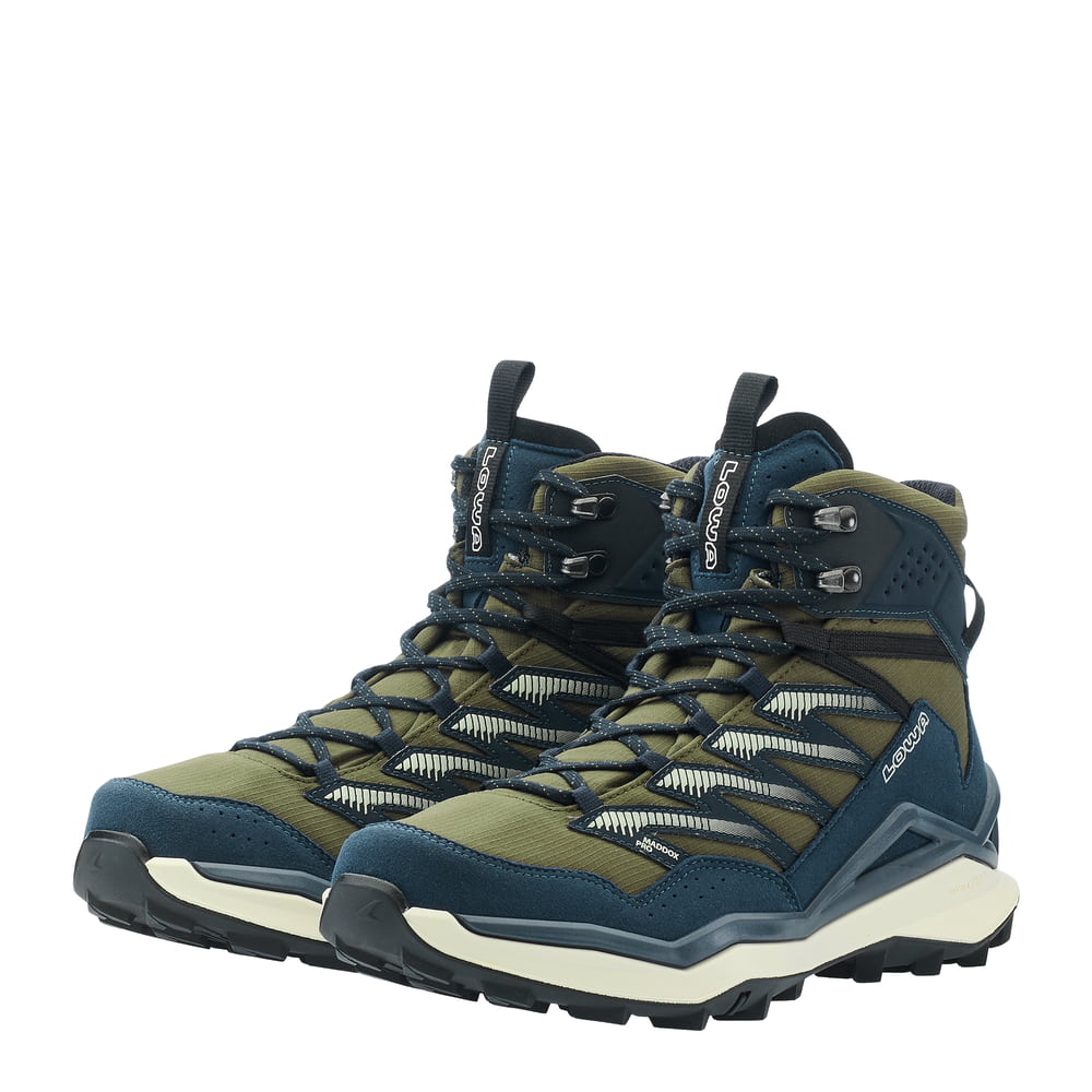 LOWA Maddox Pro GTX MID product view 2 — navy/olive
