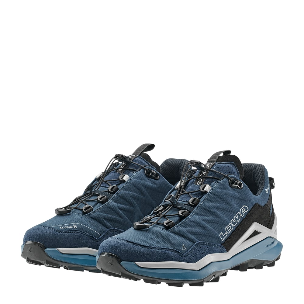 LOWA Maddox Pro GTX LO SL product view 2 — navy/marine blue