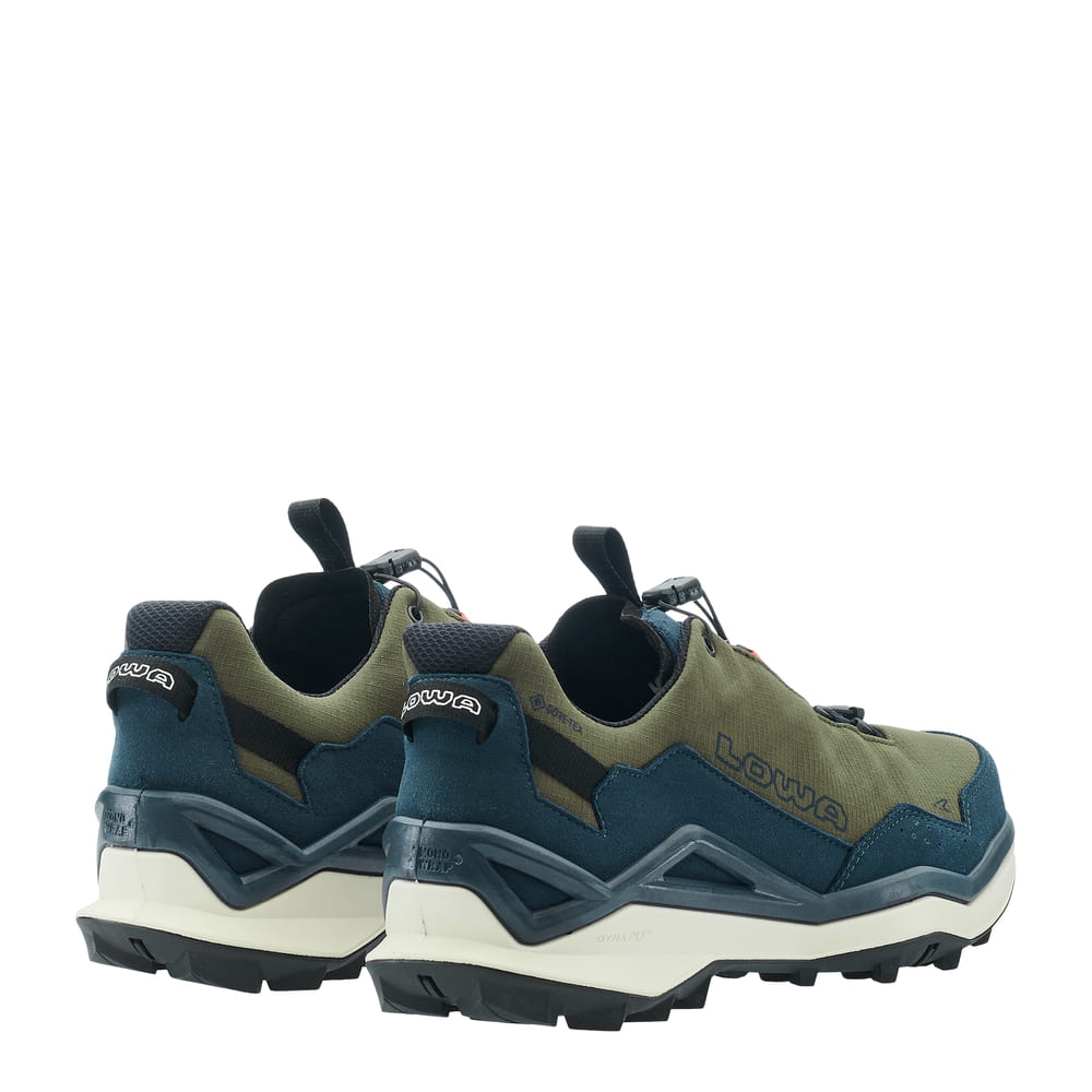 LOWA Maddox Pro GTX LO SL product view 3 — navy/olive