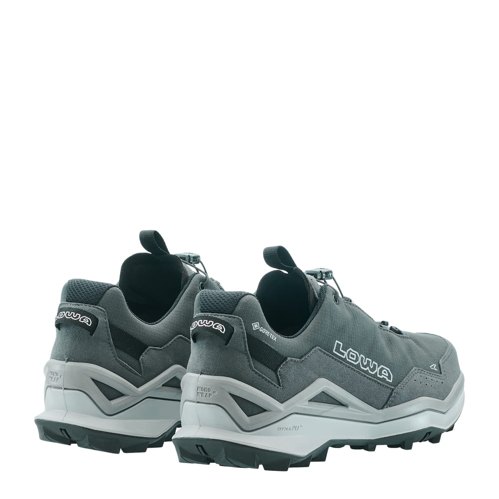 LOWA Maddox Pro GTX LO SL product view 3 — grey/grey