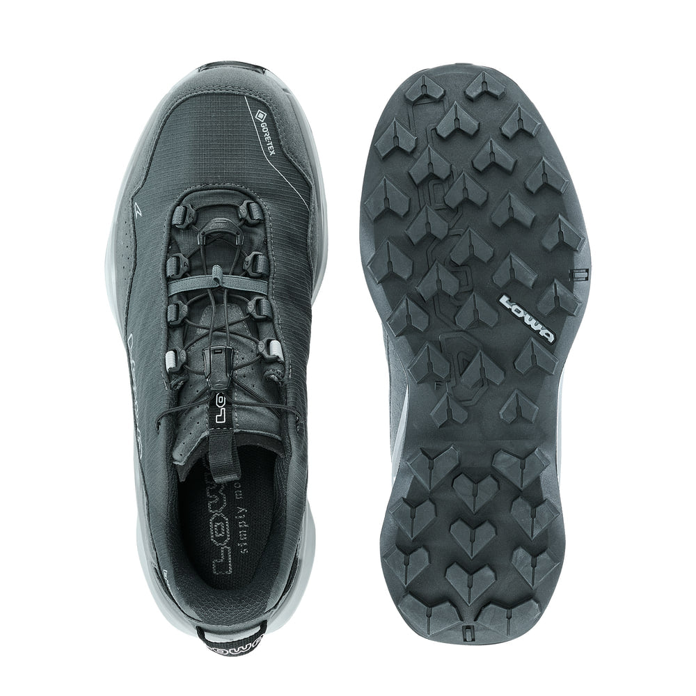 LOWA Maddox Pro GTX LO SL product view 5 — grey/grey