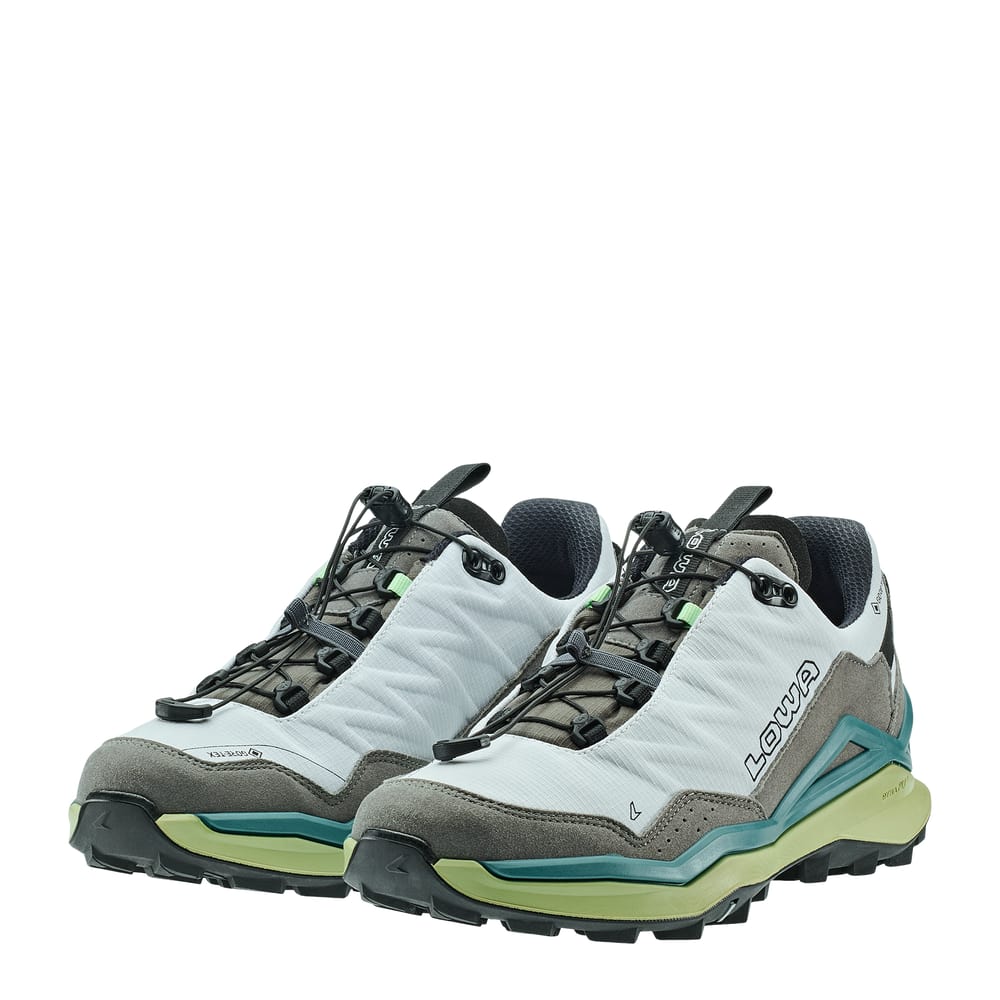 LOWA Maddox Pro GTX LO SL product view 2 — grey/fern