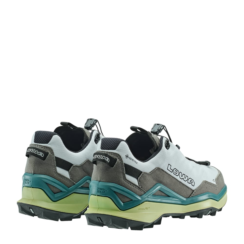 LOWA Maddox Pro GTX LO SL product view 3 — grey/fern