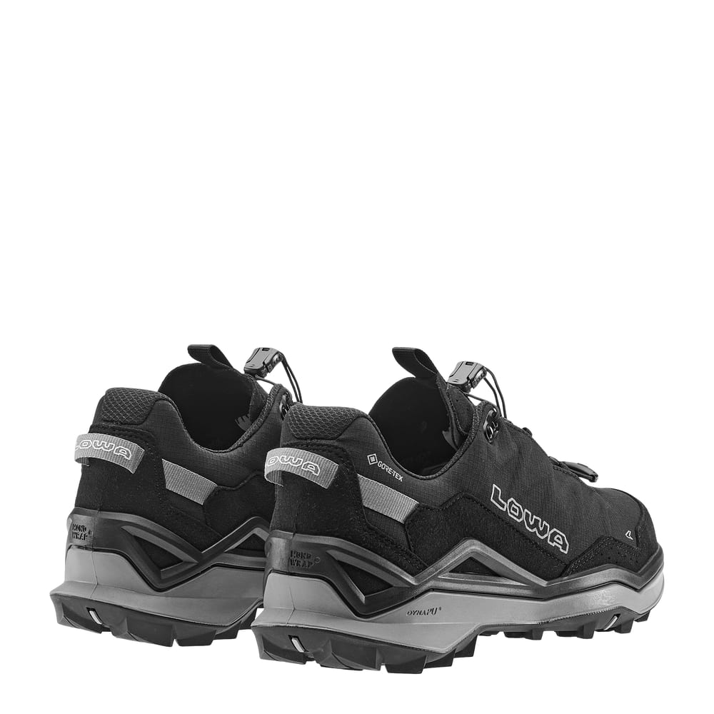 LOWA Maddox Pro GTX LO SL product view 3 — black/grey