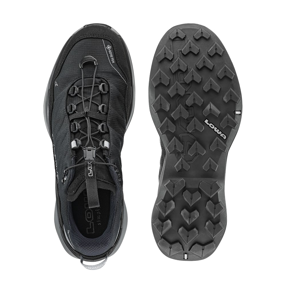 LOWA Maddox Pro GTX LO SL product view 5 — black/grey