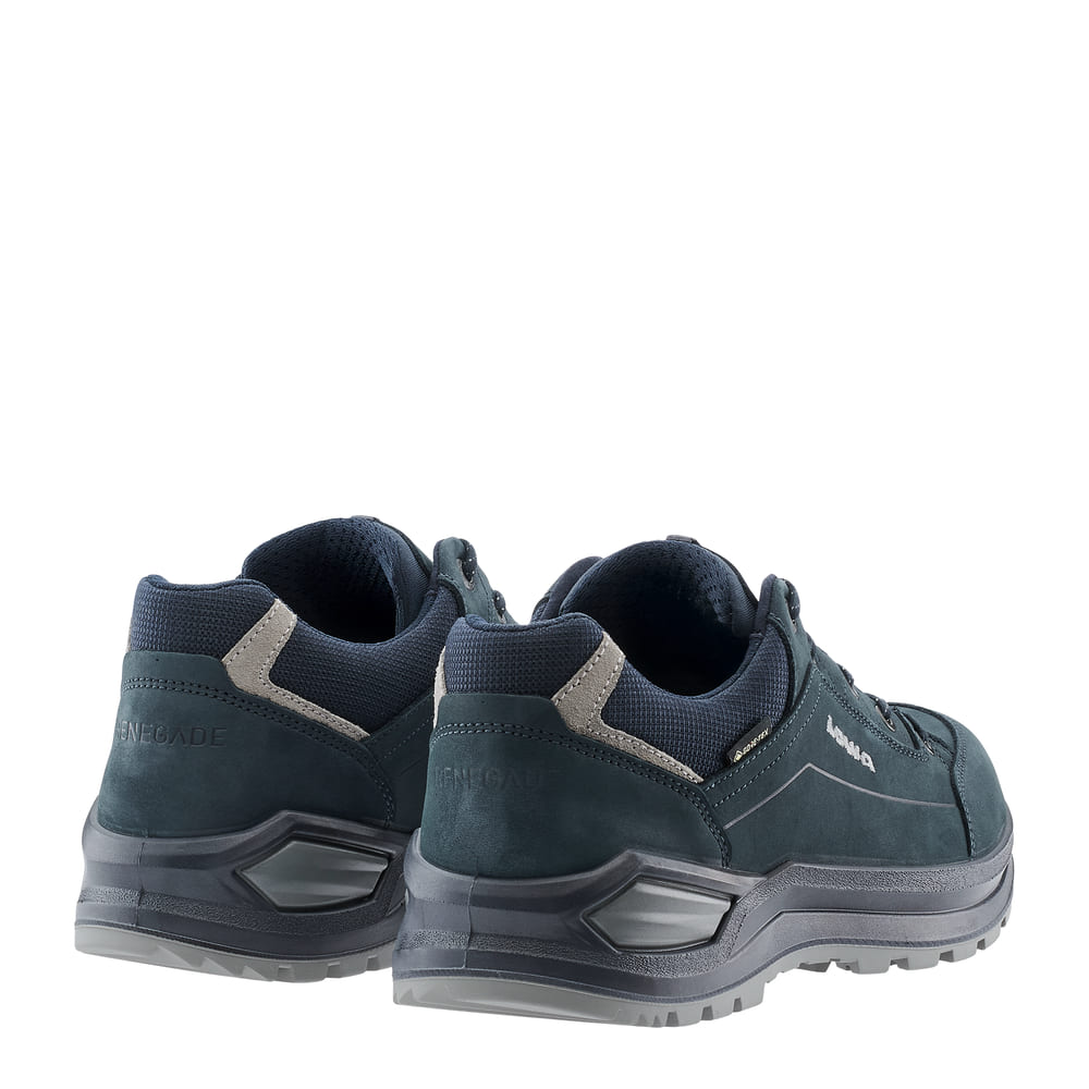 LOWA Renegade Evo GTX LO product view 3 — navy/stone