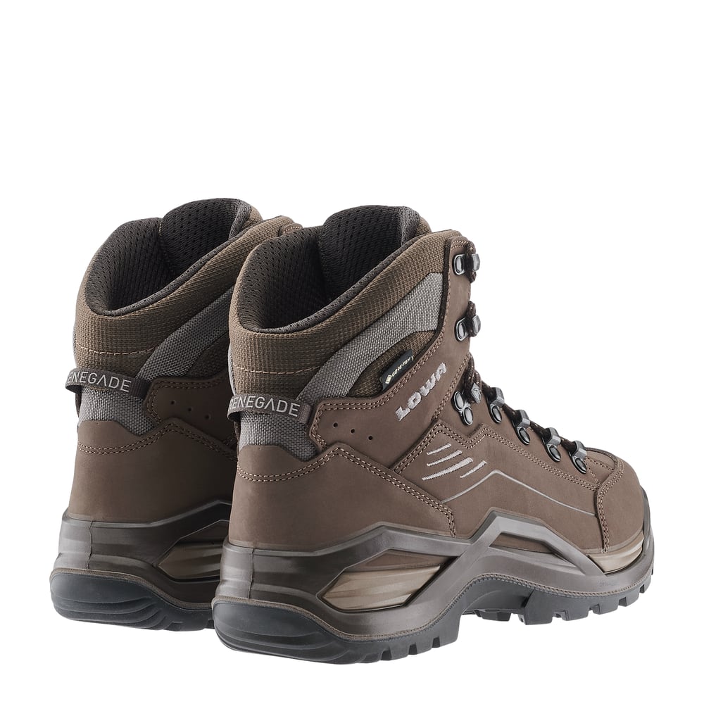 LOWA Renegade Evo GTX MID product view 3 — espresso/seaweed
