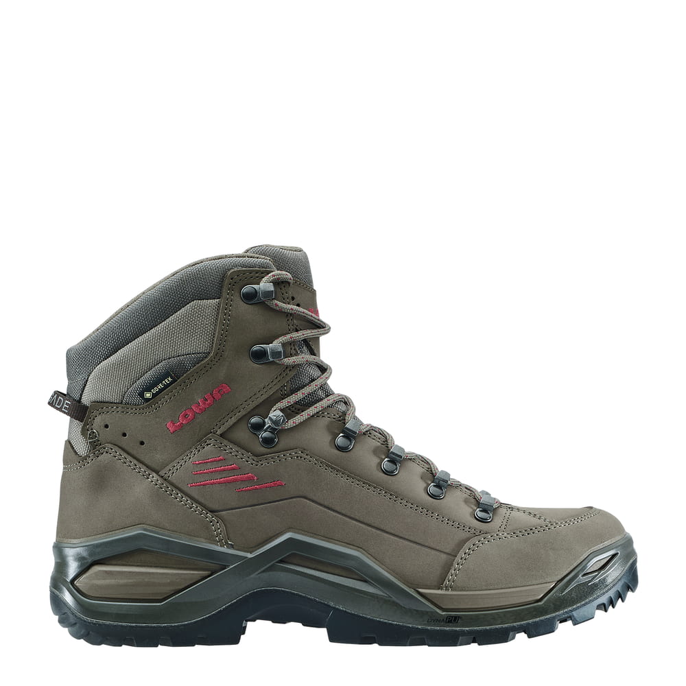 LOWA Renegade Evo GTX MID product view 1 — stone/redwood