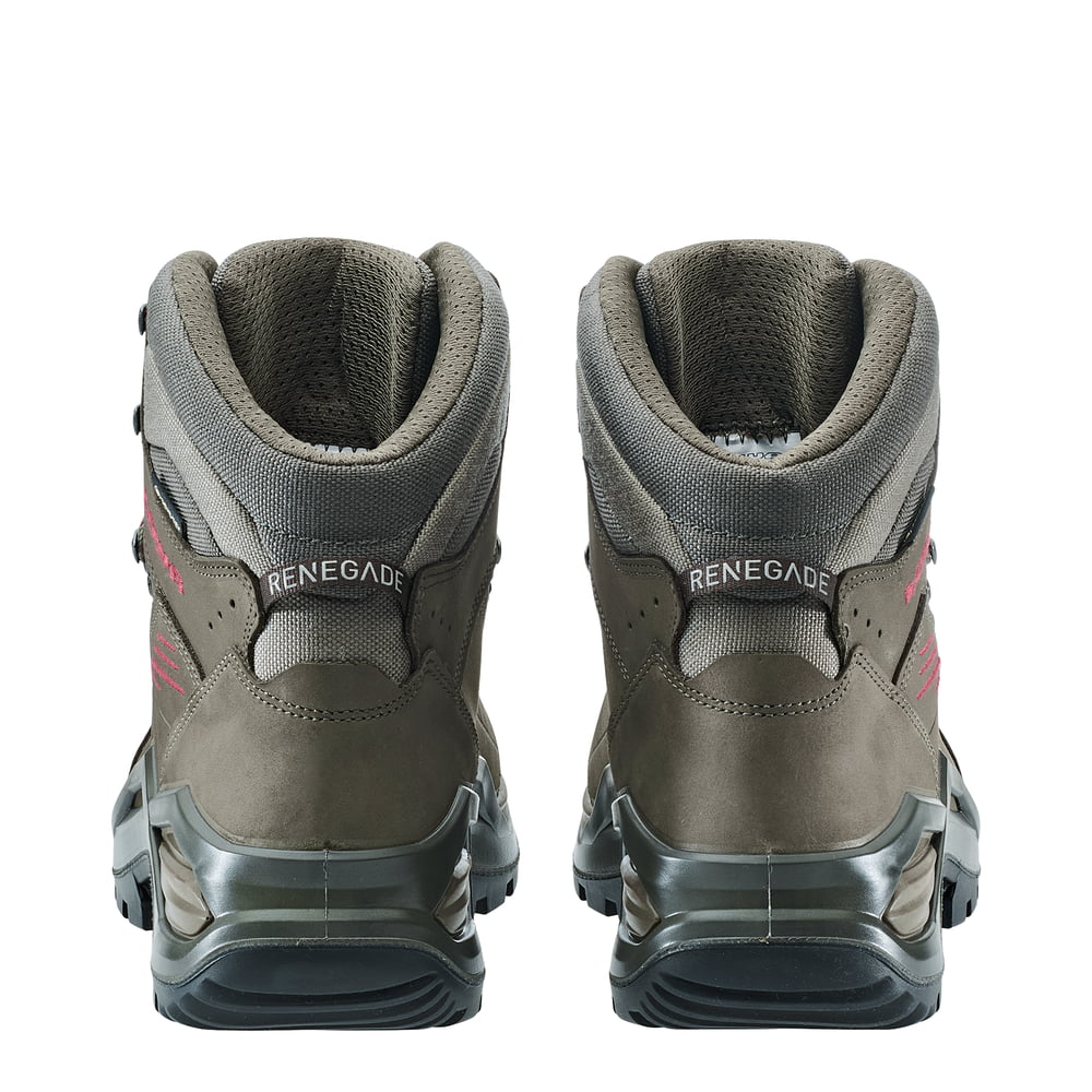 LOWA Renegade Evo GTX MID product view 6 — stone/redwood