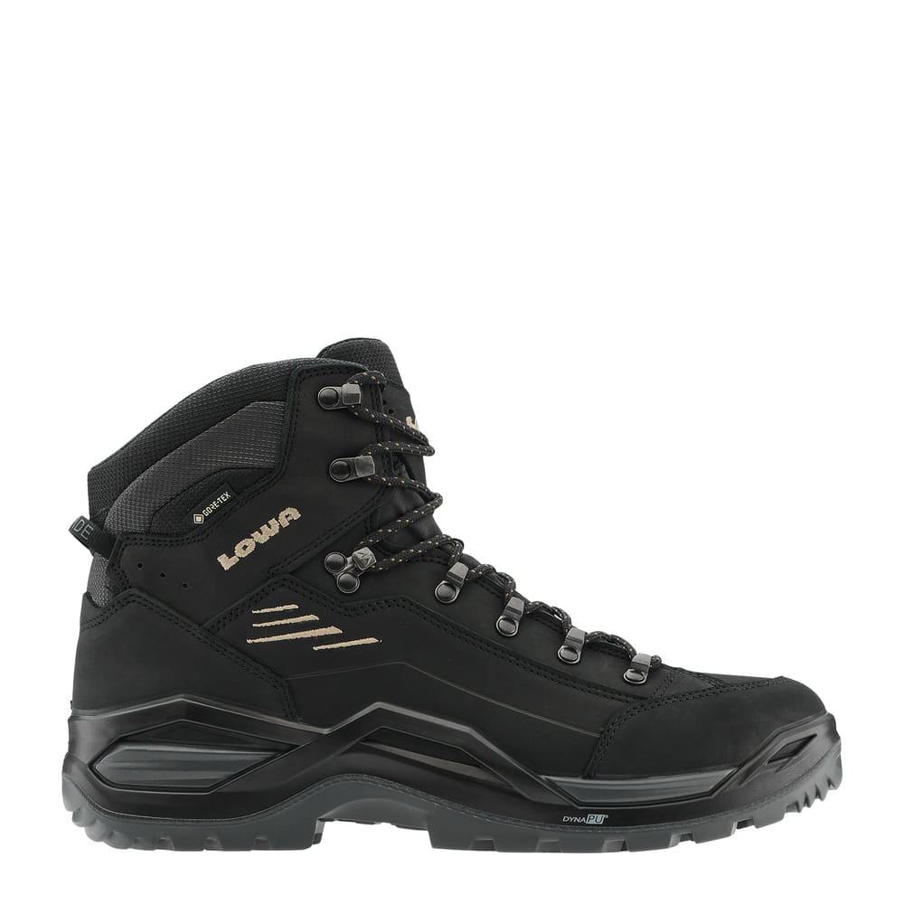 LOWA Renegade Evo GTX MID product view 1 — black/dune