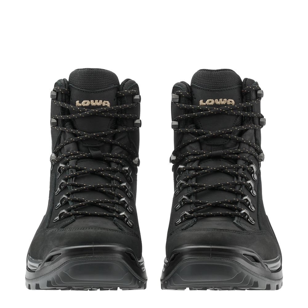 LOWA Renegade Evo GTX MID product view 4 — black/dune