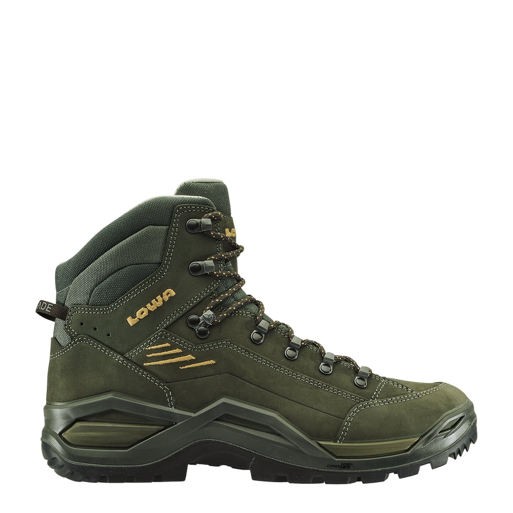 LOWA Renegade Evo LL MID product view 1 — olive/mustard
