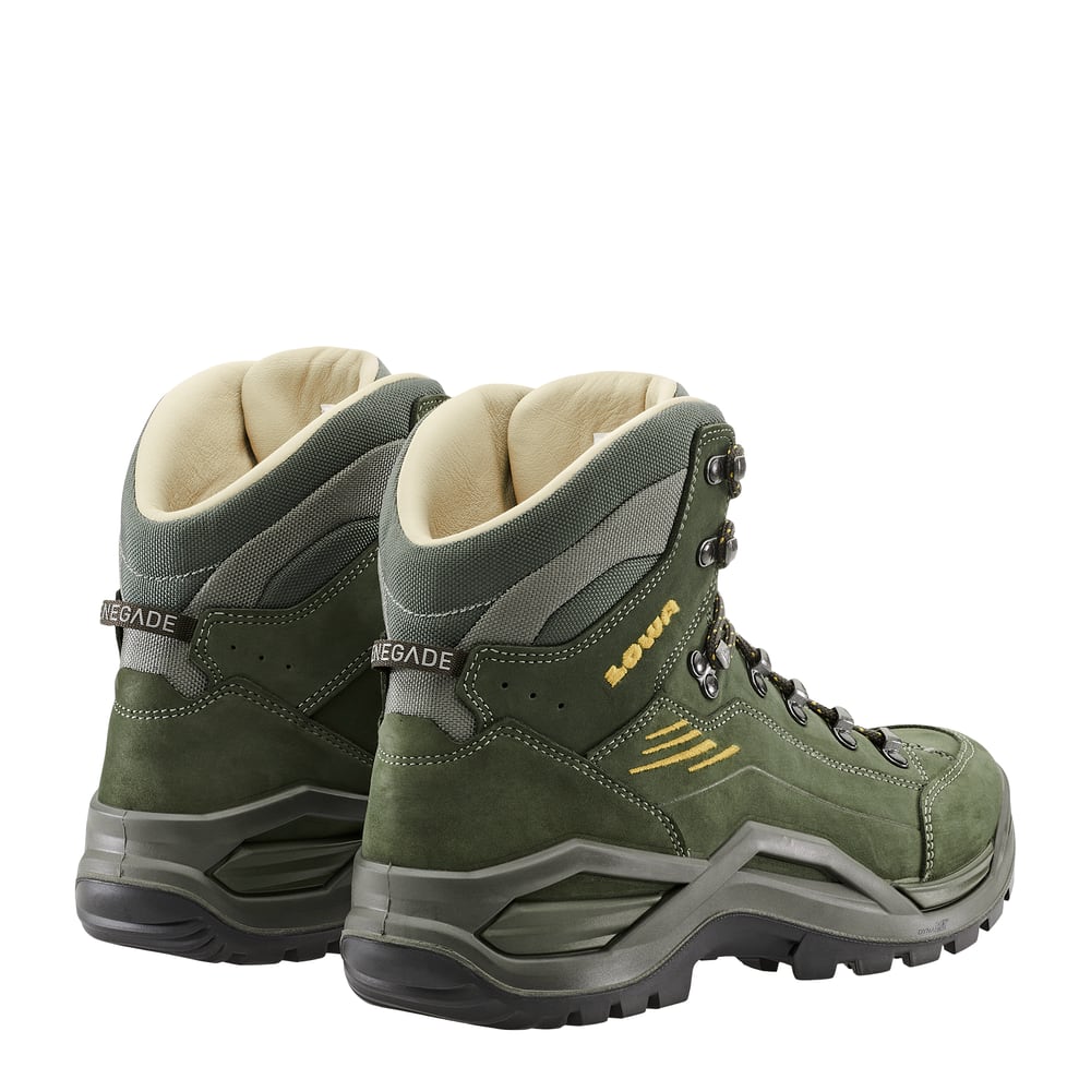 LOWA Renegade Evo LL MID product view 3 — olive/mustard