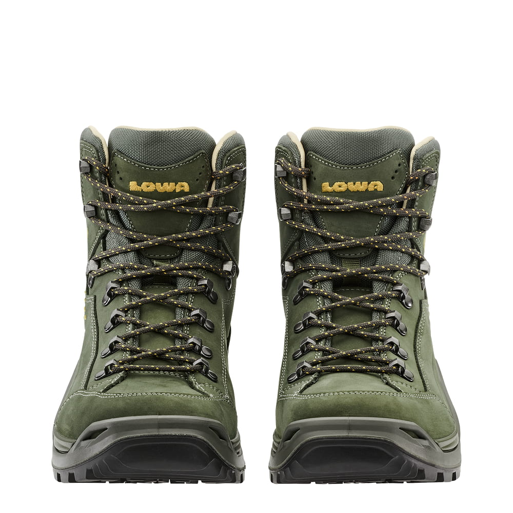 LOWA Renegade Evo LL MID product view 4 — olive/mustard