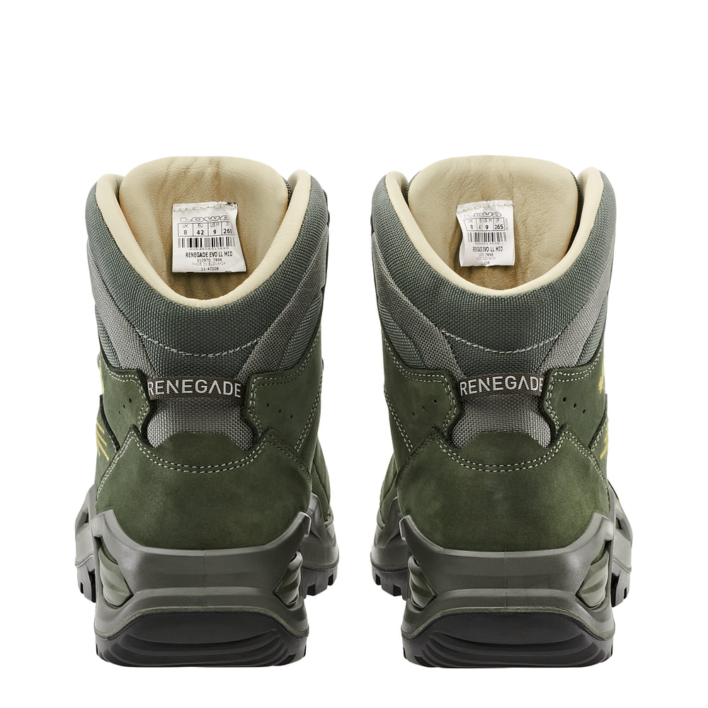 LOWA Renegade Evo LL MID product view 6 — olive/mustard