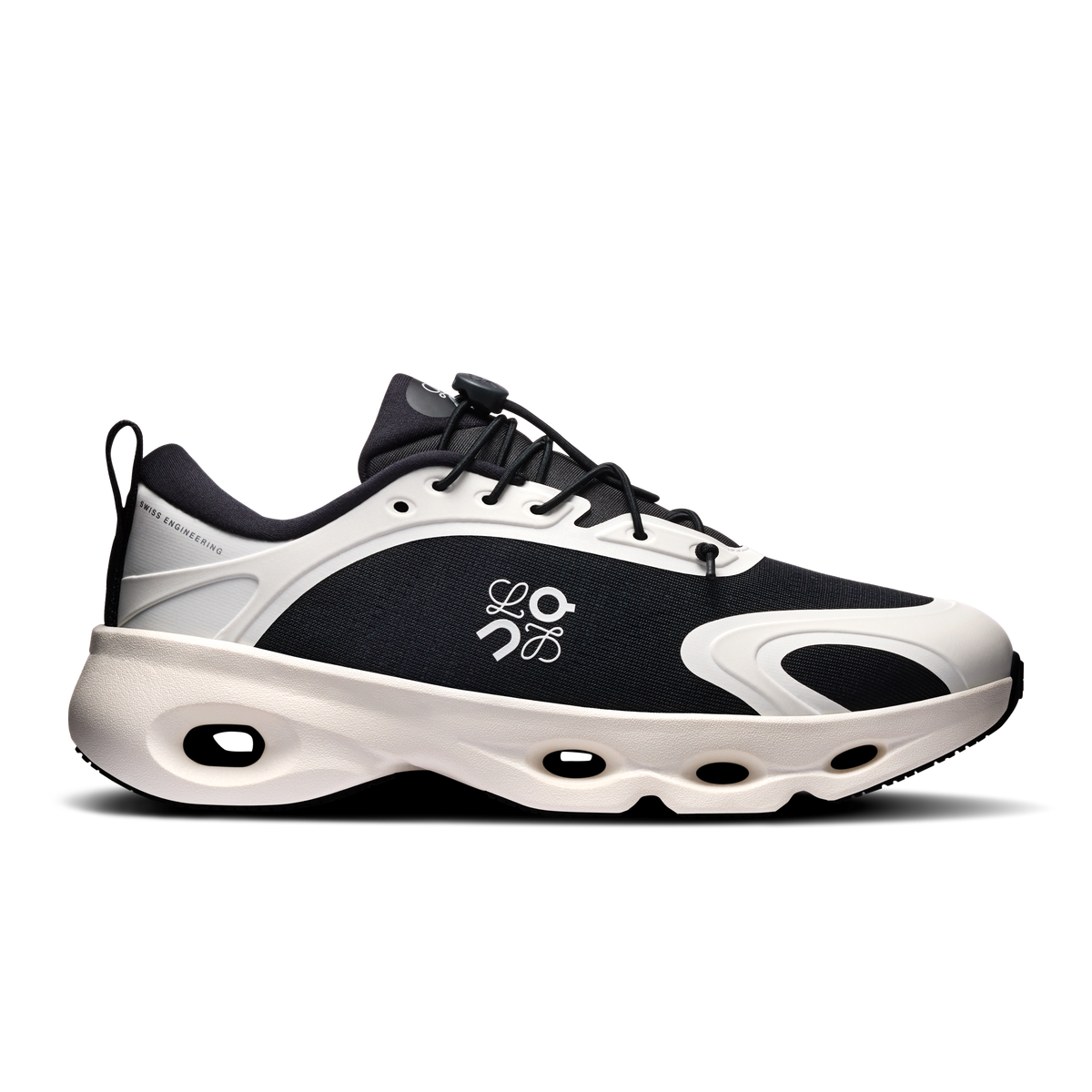 On Cloudsolo LOEWE Women product view 1 — Black | Eggshell
