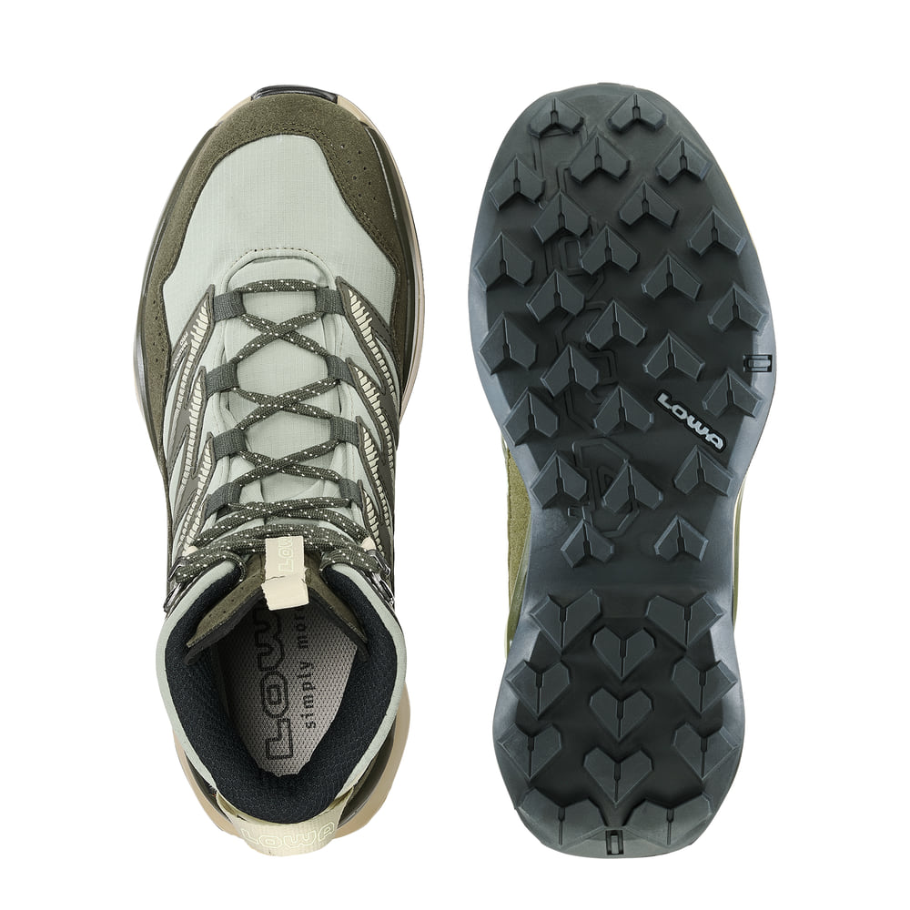 LOWA Maddox Pro GTX MID WS product view 5 — olive/beige