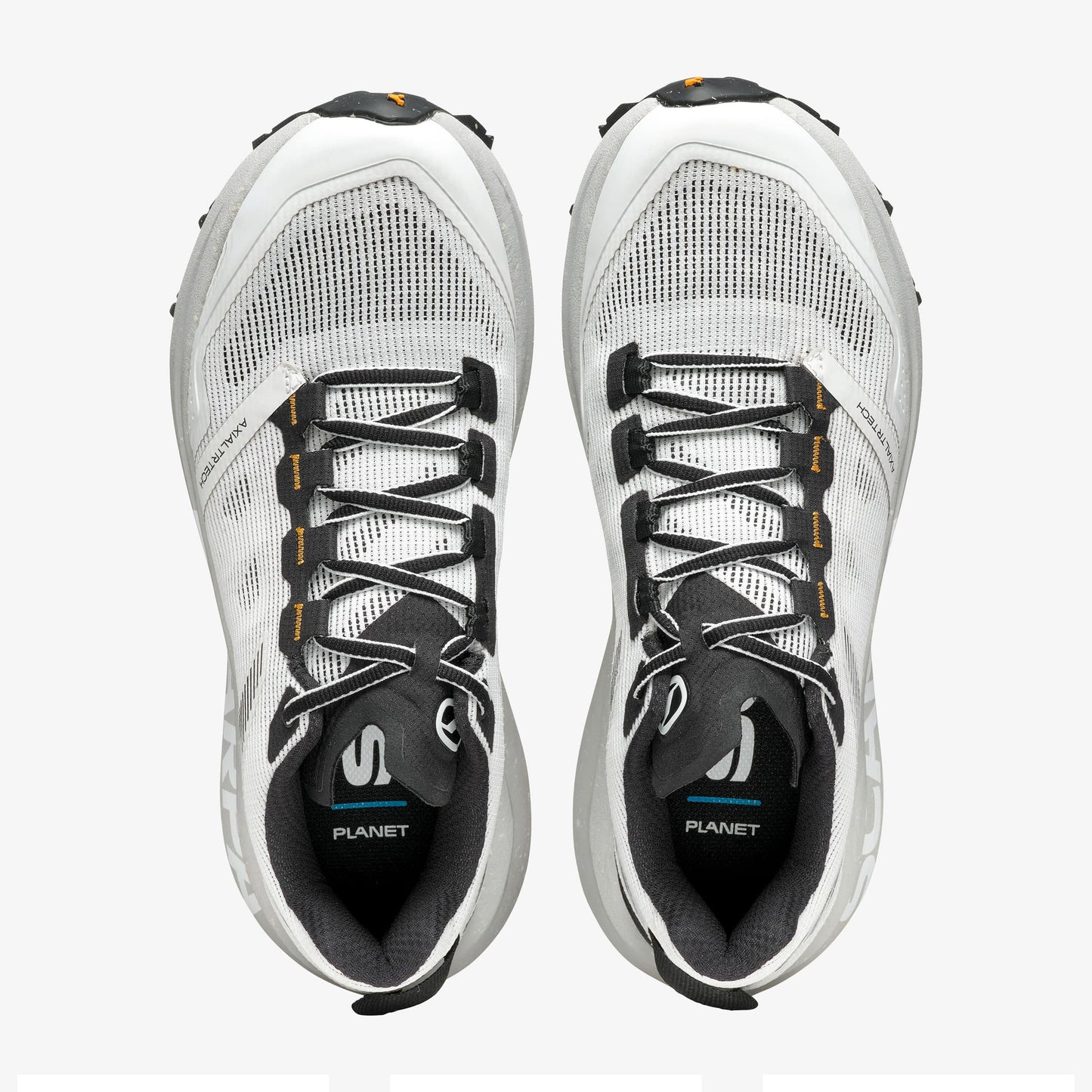 Scarpa Spin Planet product view 6 — White - Saffron