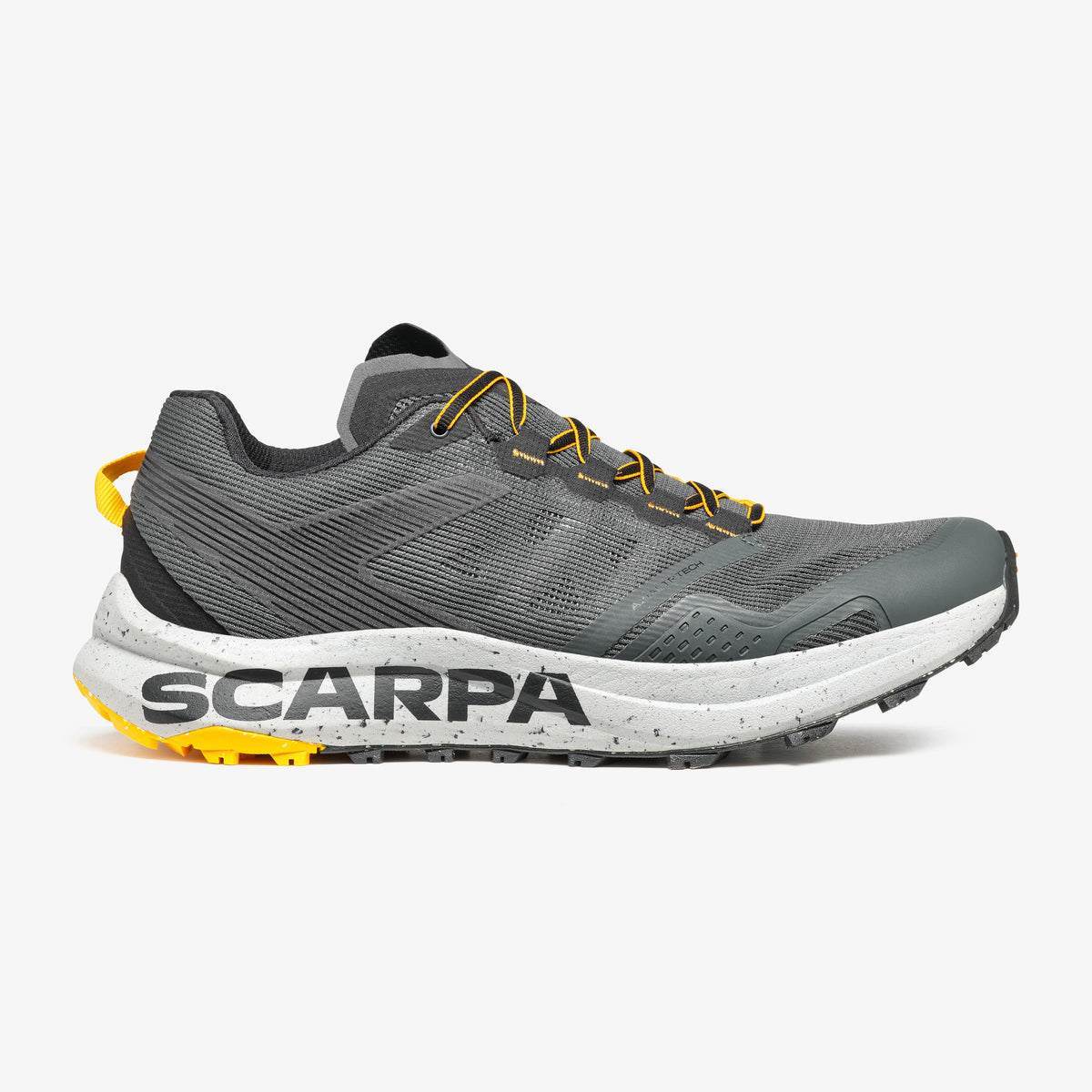 Scarpa Spin Planet - View 1 - Anthracite - Saffron