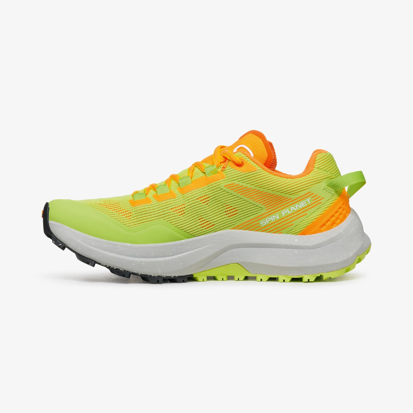 Scarpa Spin Planet Woman product view 3 — Sunny Green - Orange Fluo