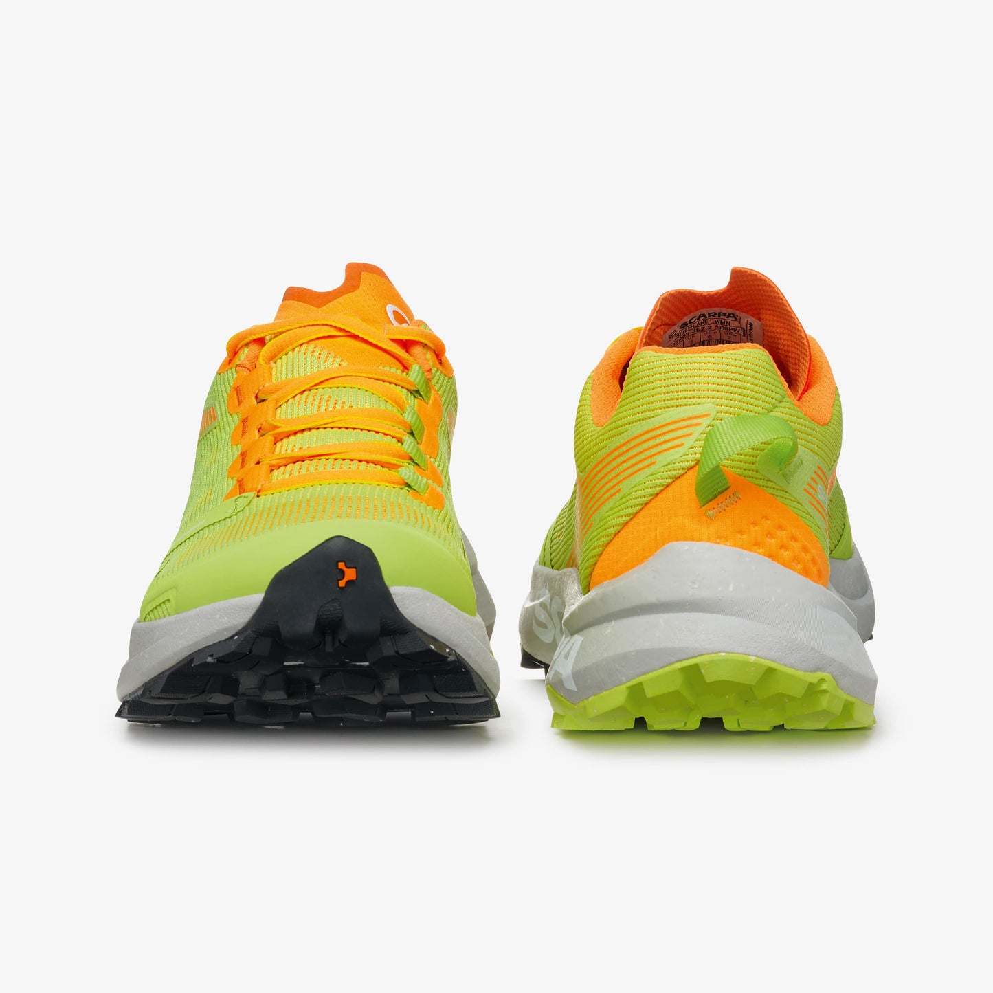 Scarpa Spin Planet Woman product view 4 — Sunny Green - Orange Fluo