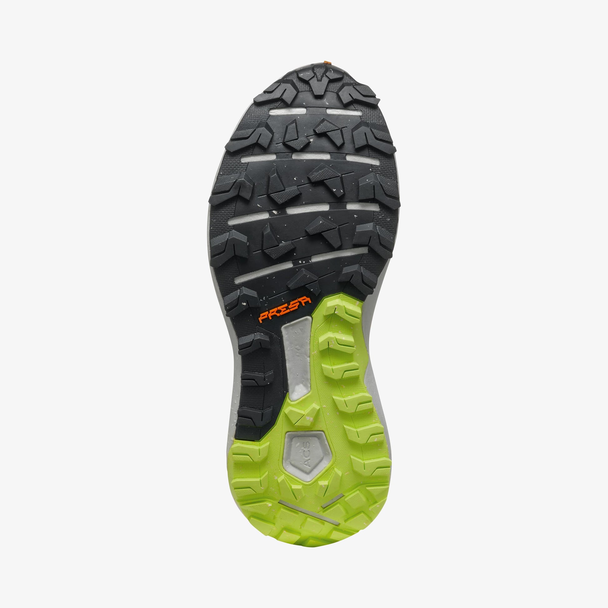 Scarpa Spin Planet Woman product view 5 — Sunny Green - Orange Fluo