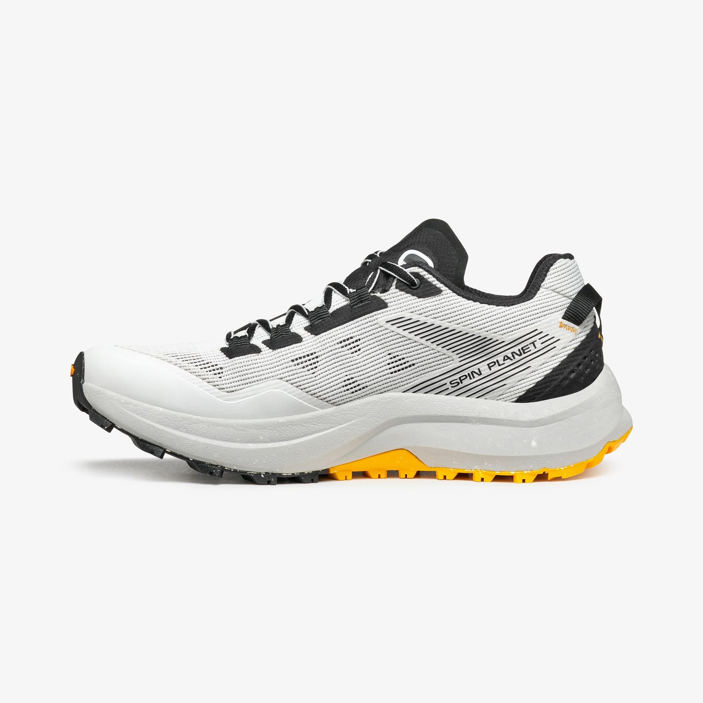Scarpa Spin Planet Woman product view 3 — White - Saffron