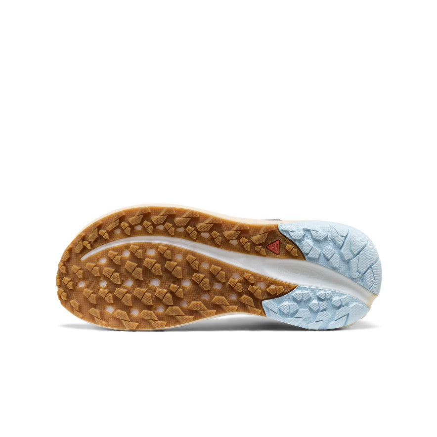 KEEN Roam Trail Running Shoe Women product view 6 — Magnet/Ballad Blue