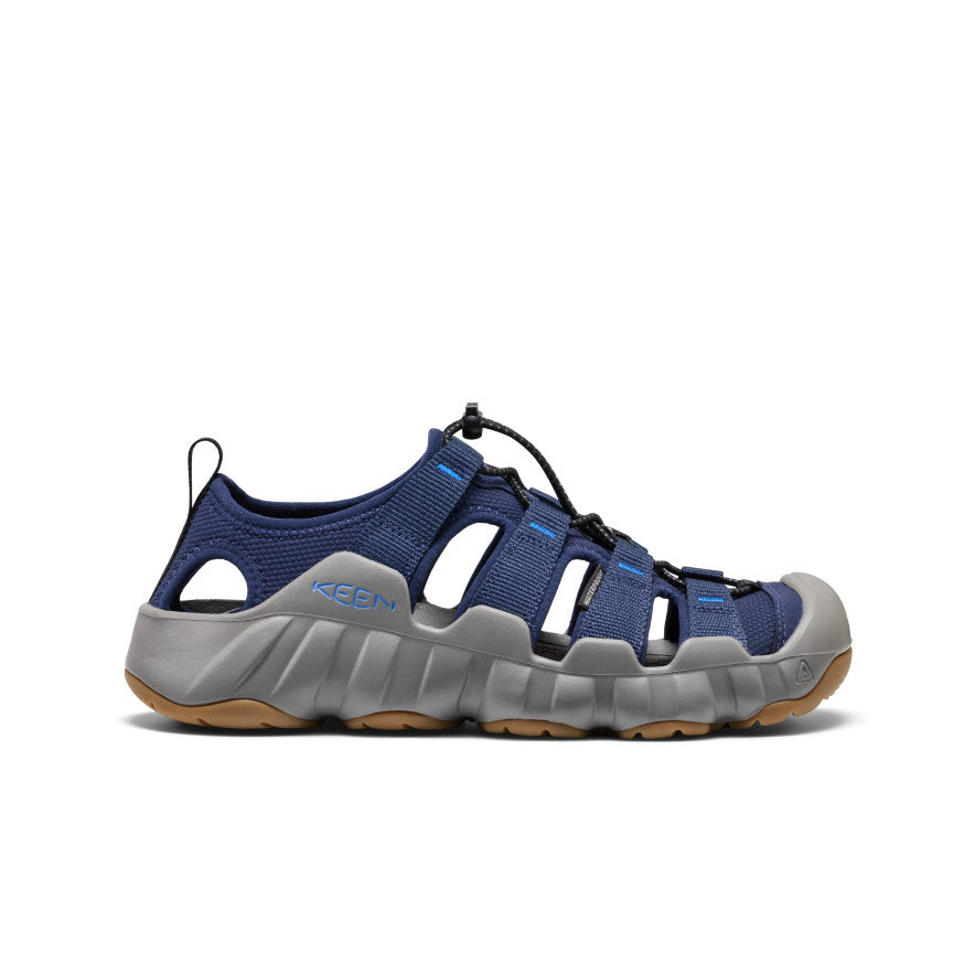 KEEN Hyperport H2 Sandal Men product view 1 — Naval Academy/Steel Grey