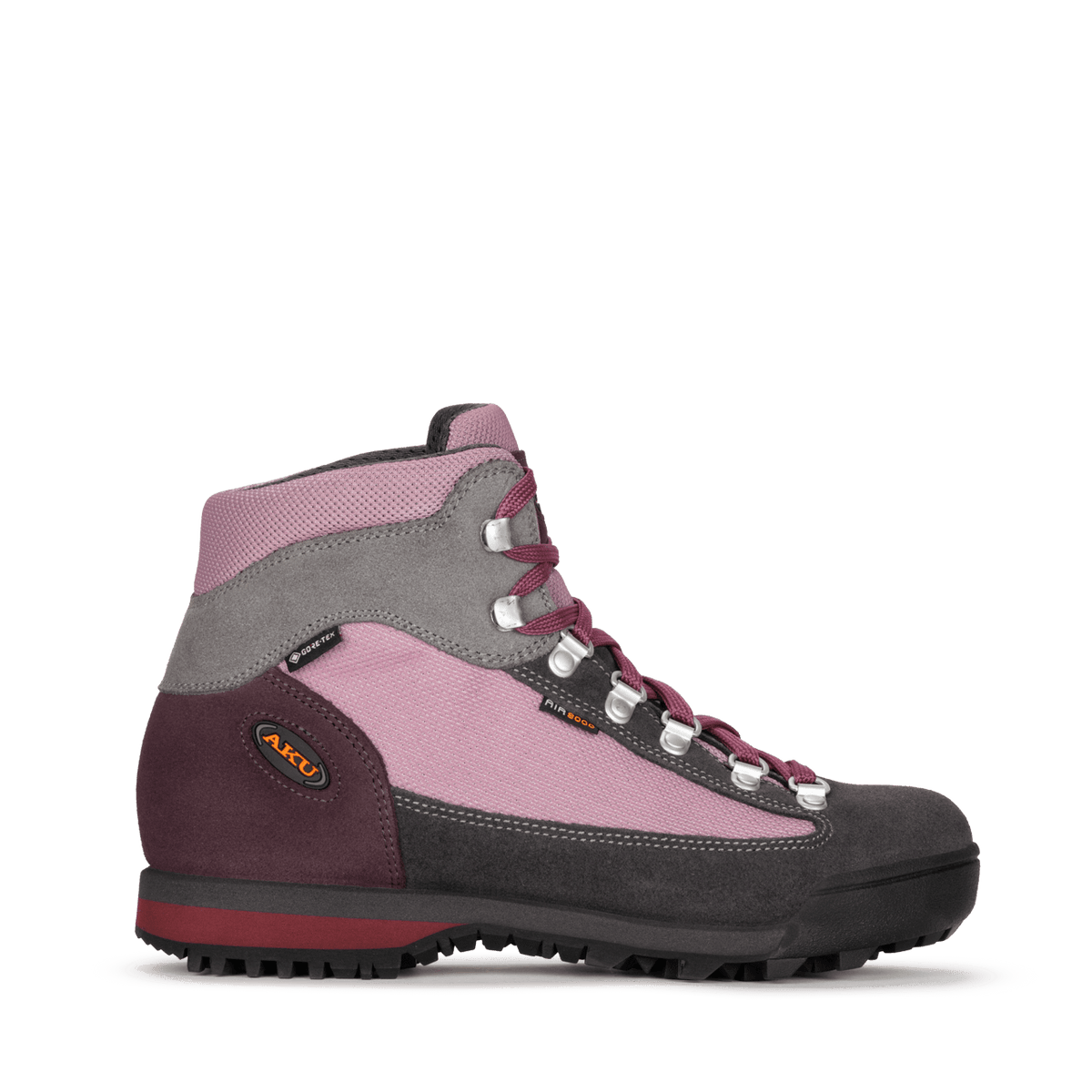 AKU Ultra Light Original GTX WS - Side Hero - Pink-Grey