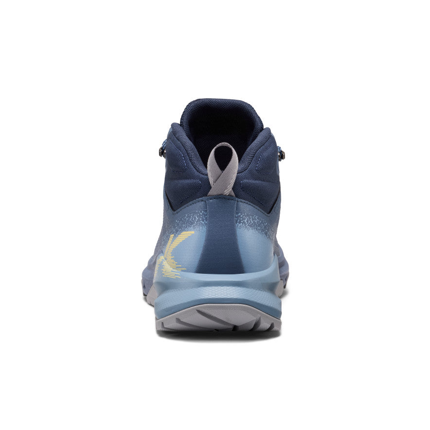 KEEN Targhee Apex Waterproof Hiking Boot Women product view 5 — Vintage Indigo/Lemon Grass