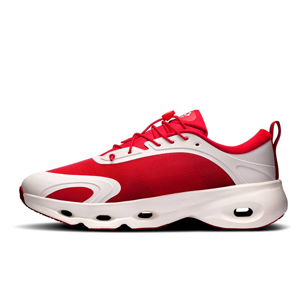 On Cloudsolo LOEWE Men product view 4 — Red | Eggshell