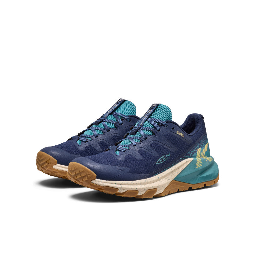 KEEN Targhee Apex Waterproof Hiking Shoe Women product view 2 — Naval Academy/Brittany Blue