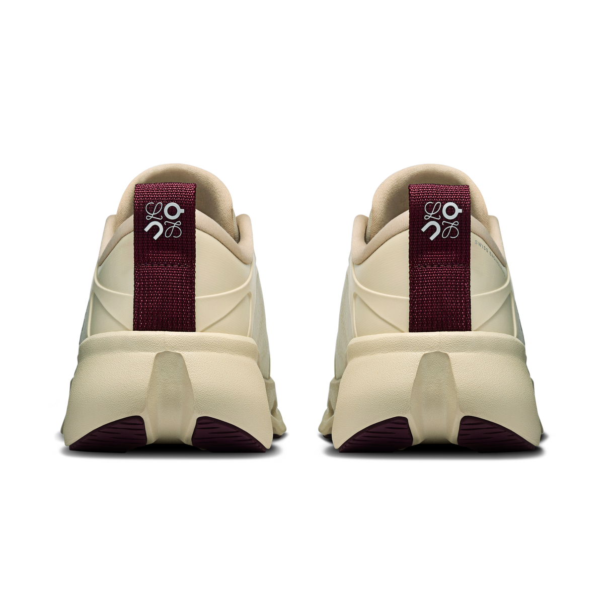 On Cloudsolo LOEWE Women product view 5 — Sand | Burgundy