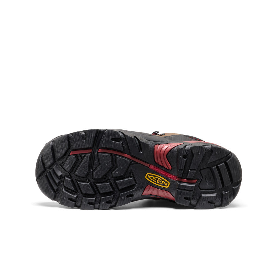 KEEN Pittsburgh Energy 6" Waterproof Boot (Carbon Toe) Men product view 6 — Bison/Black