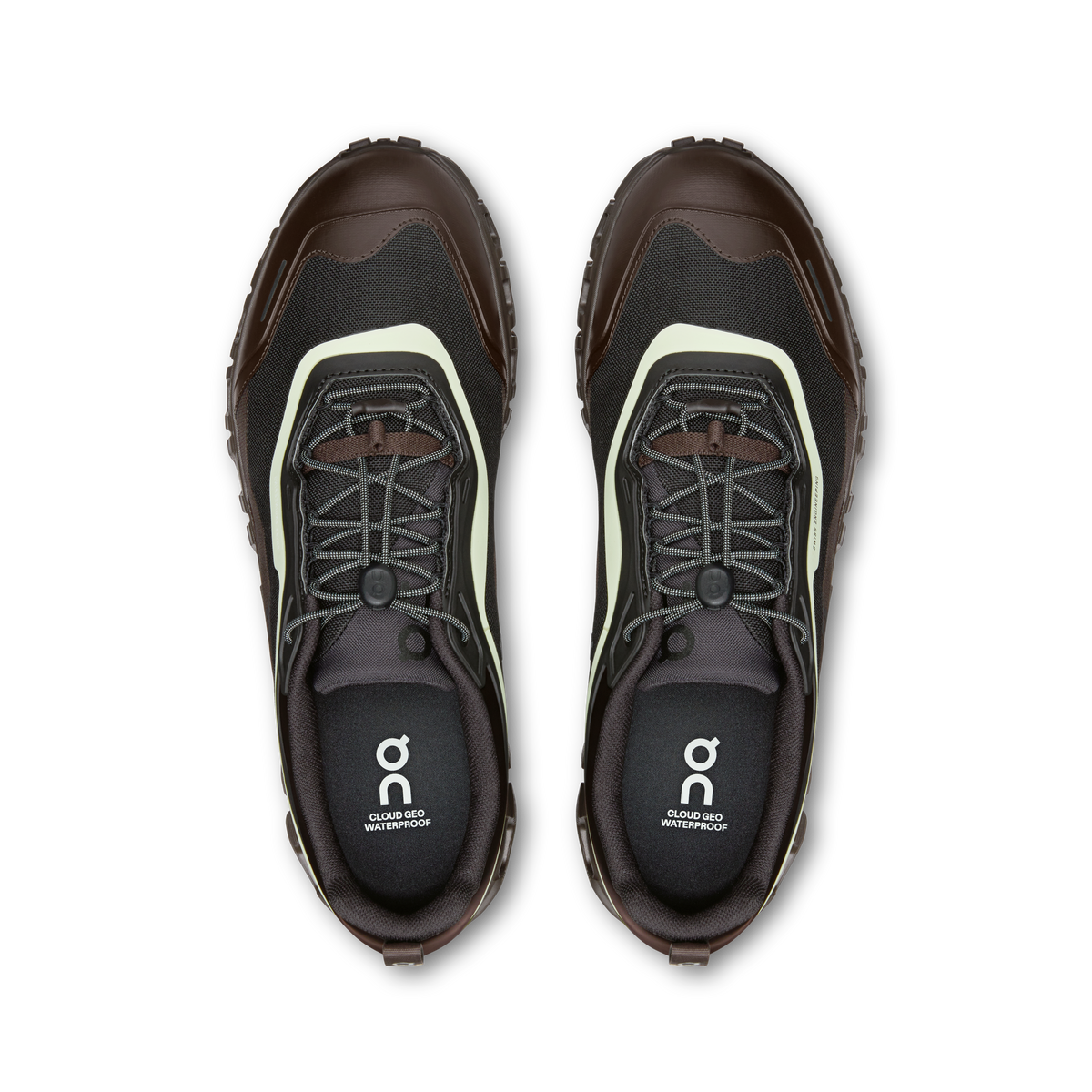 On Cloud 6 Geo Waterproof Men product view 2 — Black | Lima
