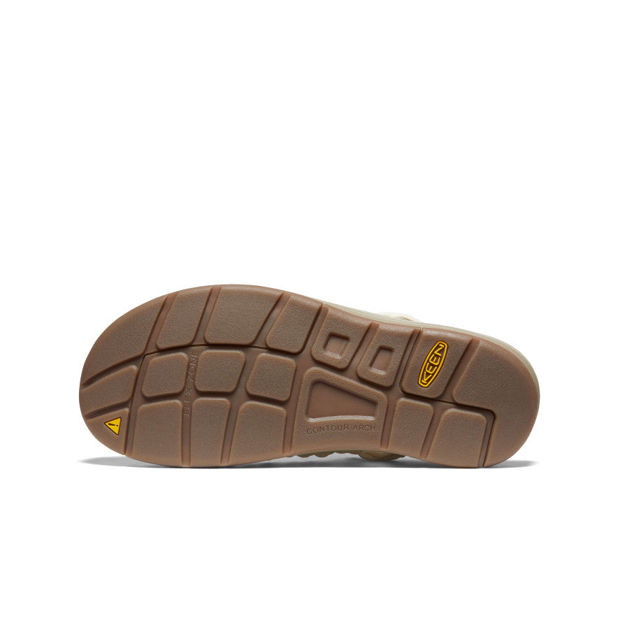 KEEN UNEEK Sneaker Men product view 6 — White Cap/Cornstalk